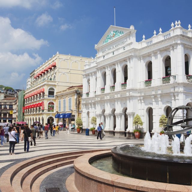 Holy House of Mercy; Senado Square; Macau; China